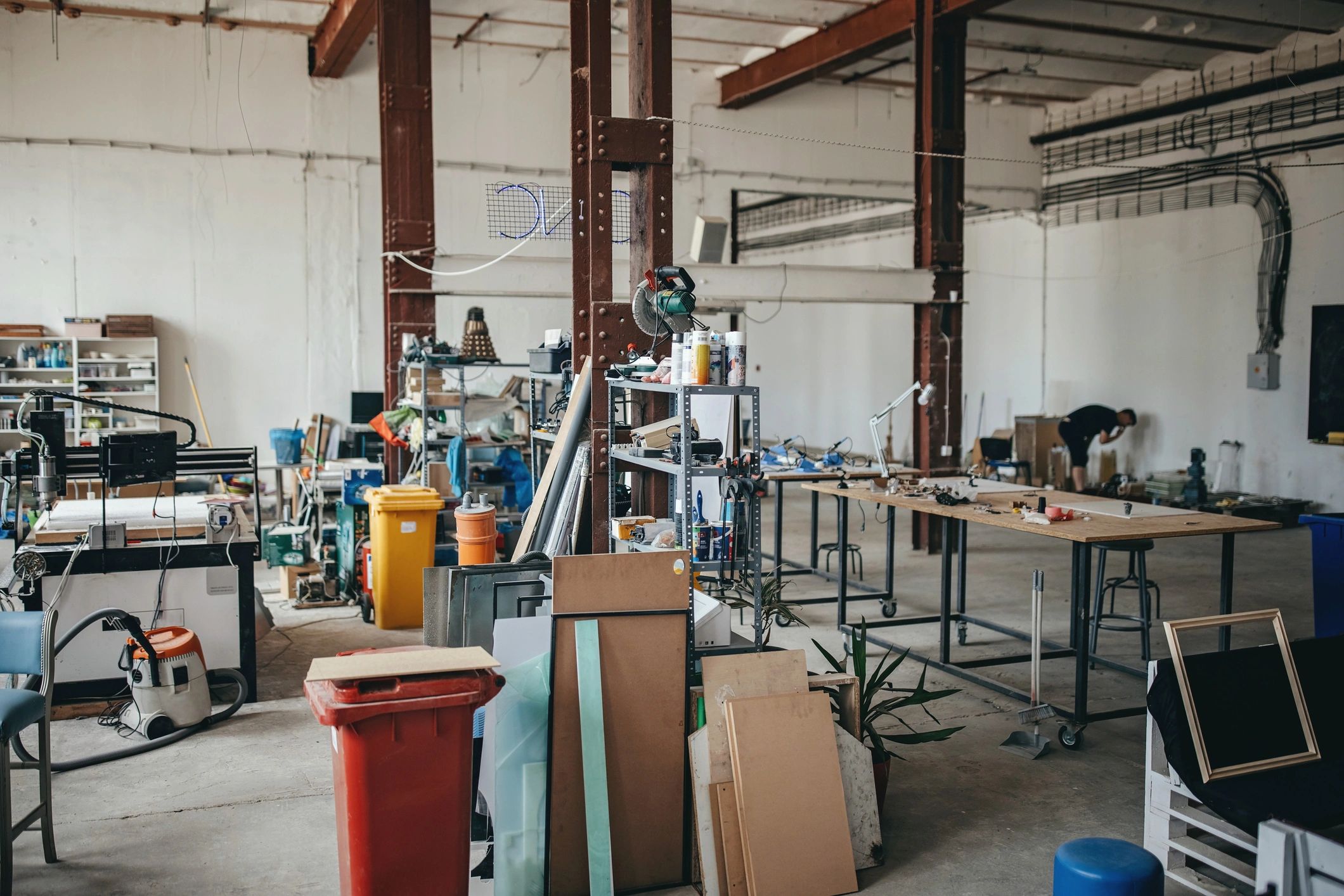 Fire restoration equipment staged for smoke and soot cleanup in Arizona
